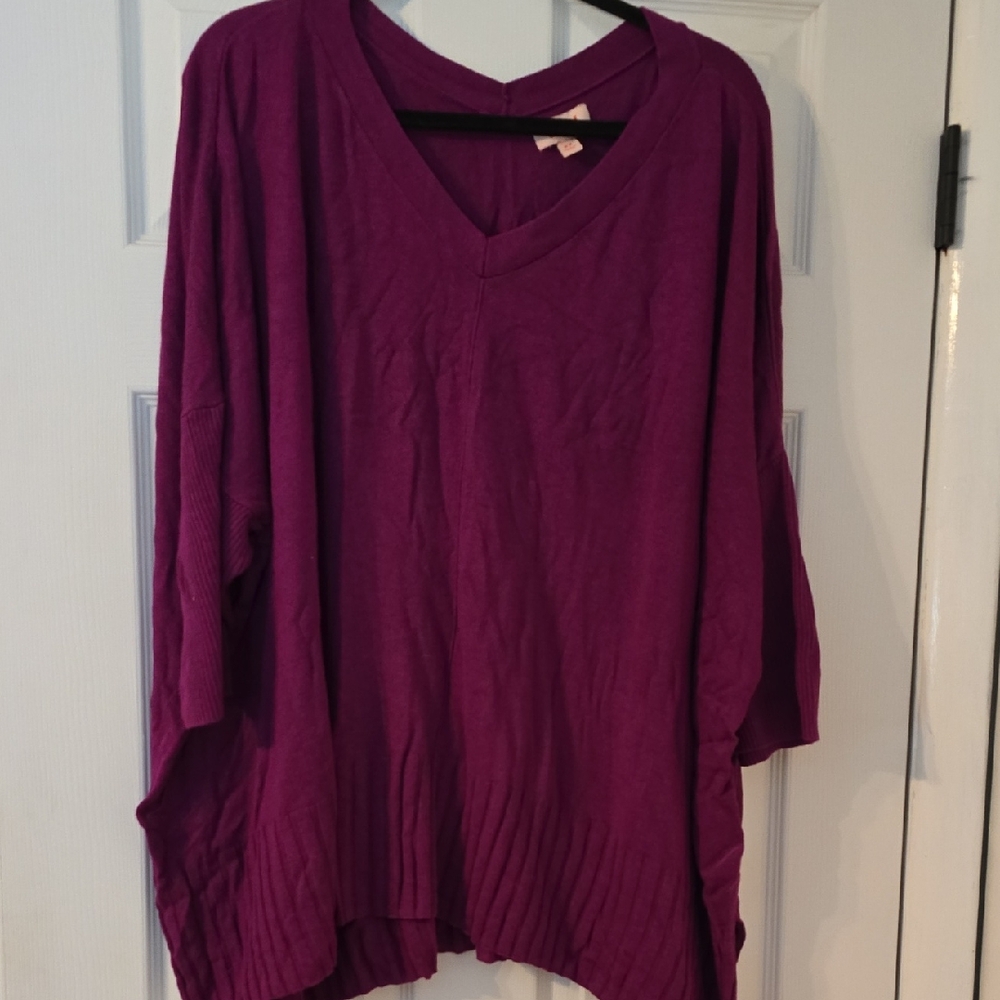 EVRI Women's Purple Top